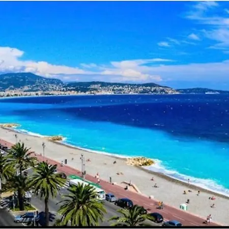 Promenade Des Anglais-2 Mins Walk To Beach- Charming Duplex -air Conditioning Wi-fi Διαμέρισμα Νίκαια
